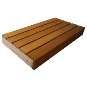 Saunaliege Saunabank Saunabau Thermo-ESPE VARIA-Innenliege Espenholz Tiefe 53 cm