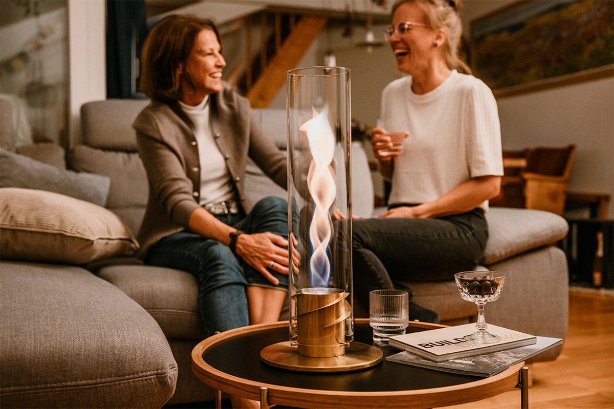 Höfats SPIN 900 Tischfeuer gold – Bild 4