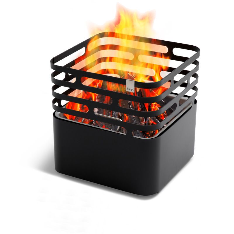 Höfats CUBE Feuerkorb schwarz