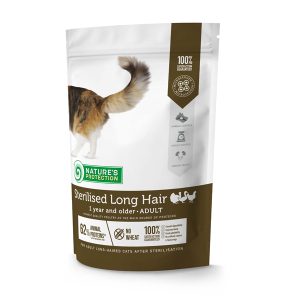 Nature’s Protection Sterilisierte Katzen Langes Fell mit Geflügel